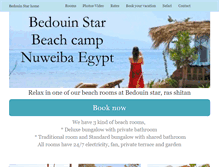 Tablet Screenshot of bedouinstar.org